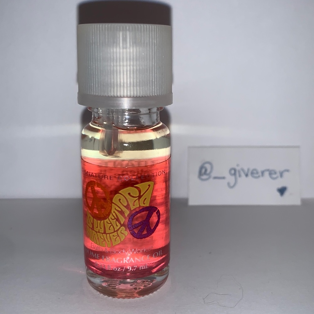 RARE Sweet Pea  Forever Home Fragrance Oil Bath & Body Works